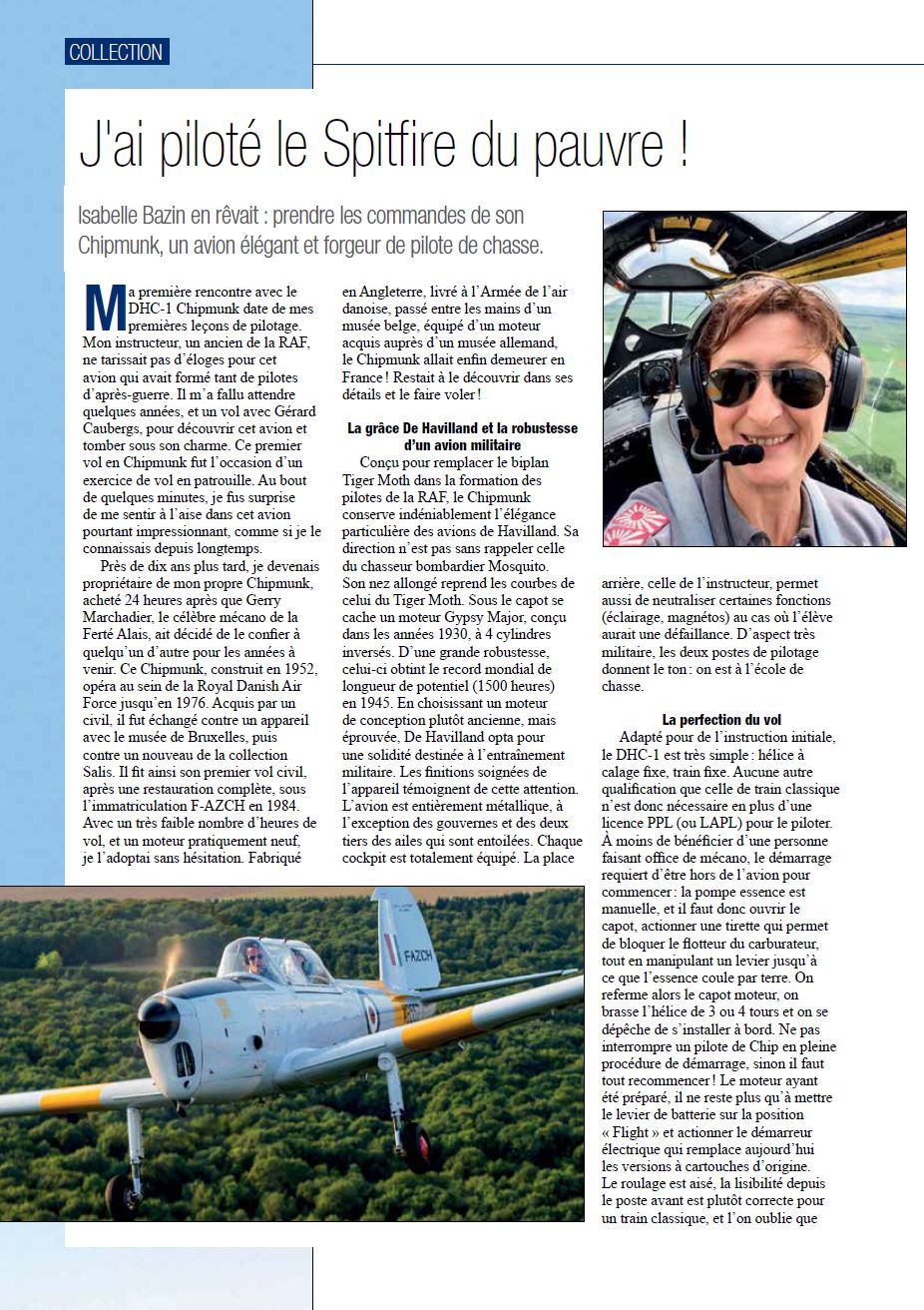 Press 180618 Chipmunk Aviation et pilote BAT