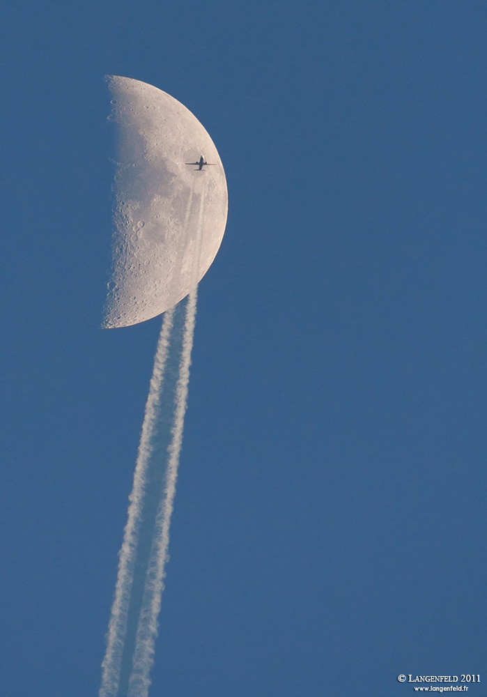 Trails And In Flight